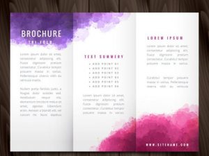 500 Brochures (8.5"x14")