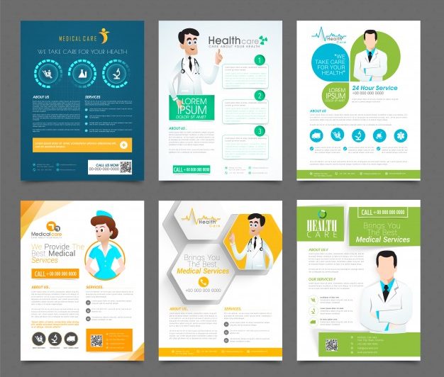 Medical Catalog Design Full Color and Printing, Saddle Stitched