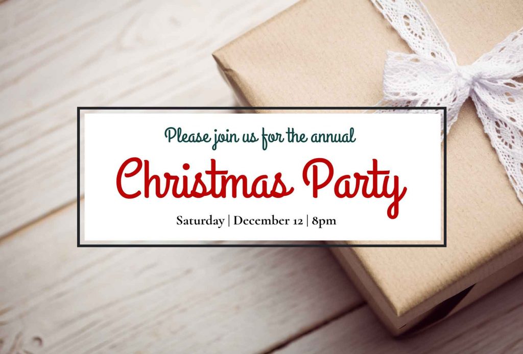 Print Christmas Party Flyer for businesses.