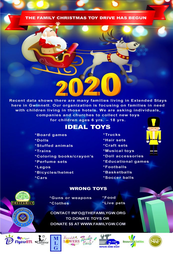 2020 Toy Drive Atlanta Gwinnett
