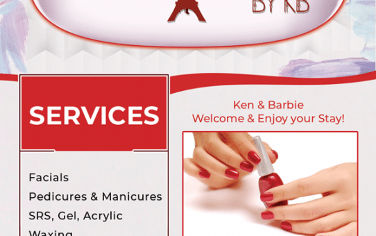 Nail Salon Flyer Design & Printing
