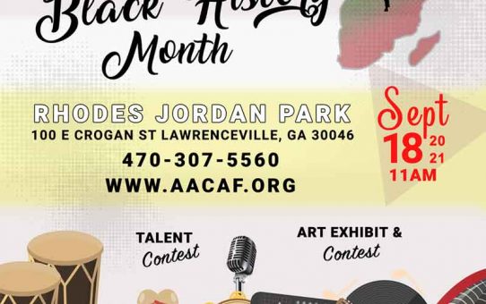 Black History Event Atlanta Sept. 2021