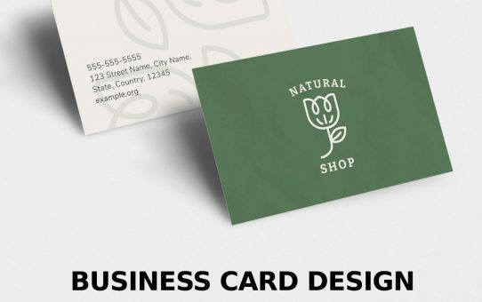 Business Card Design and Printing Service