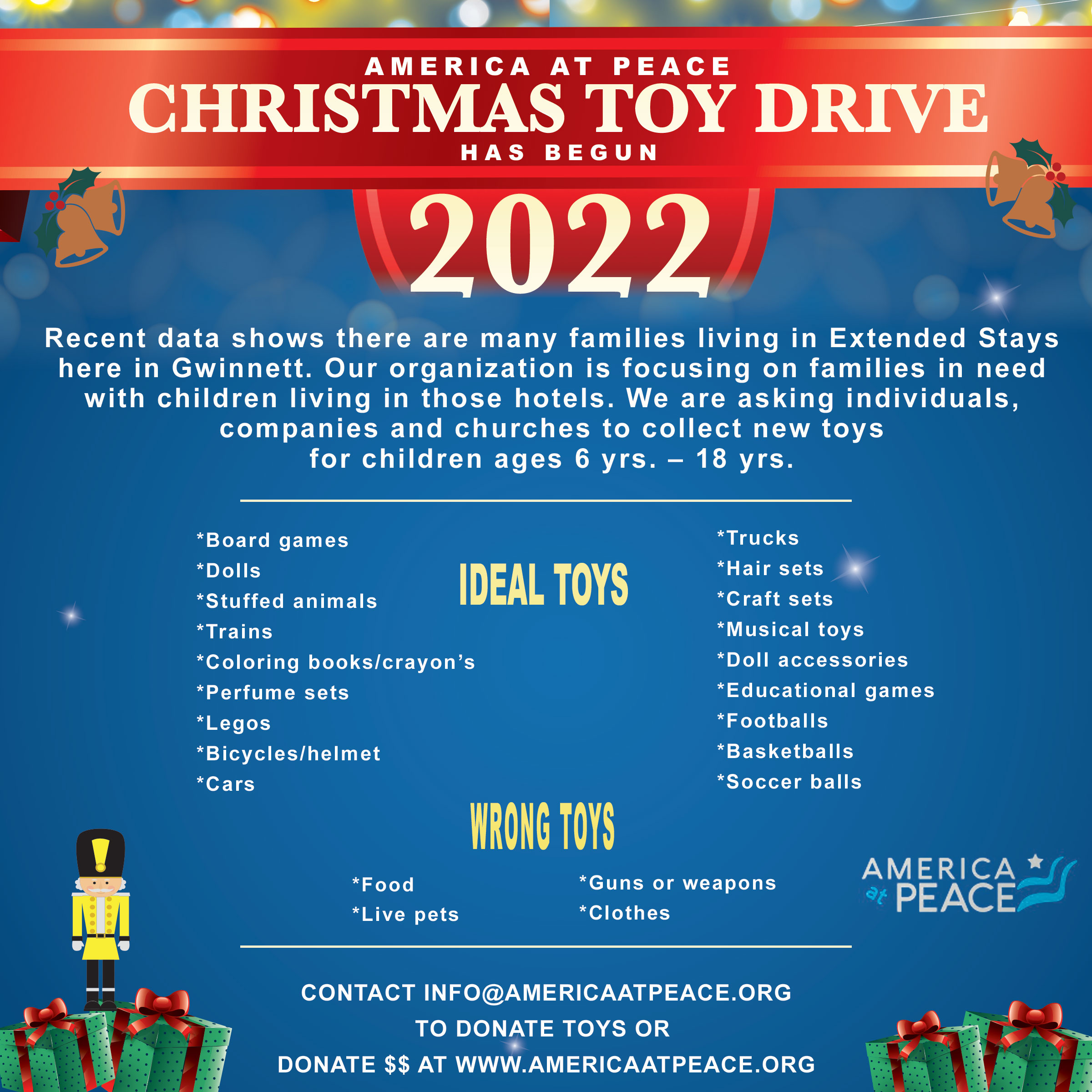 Toy Drive Atlanta, GA
